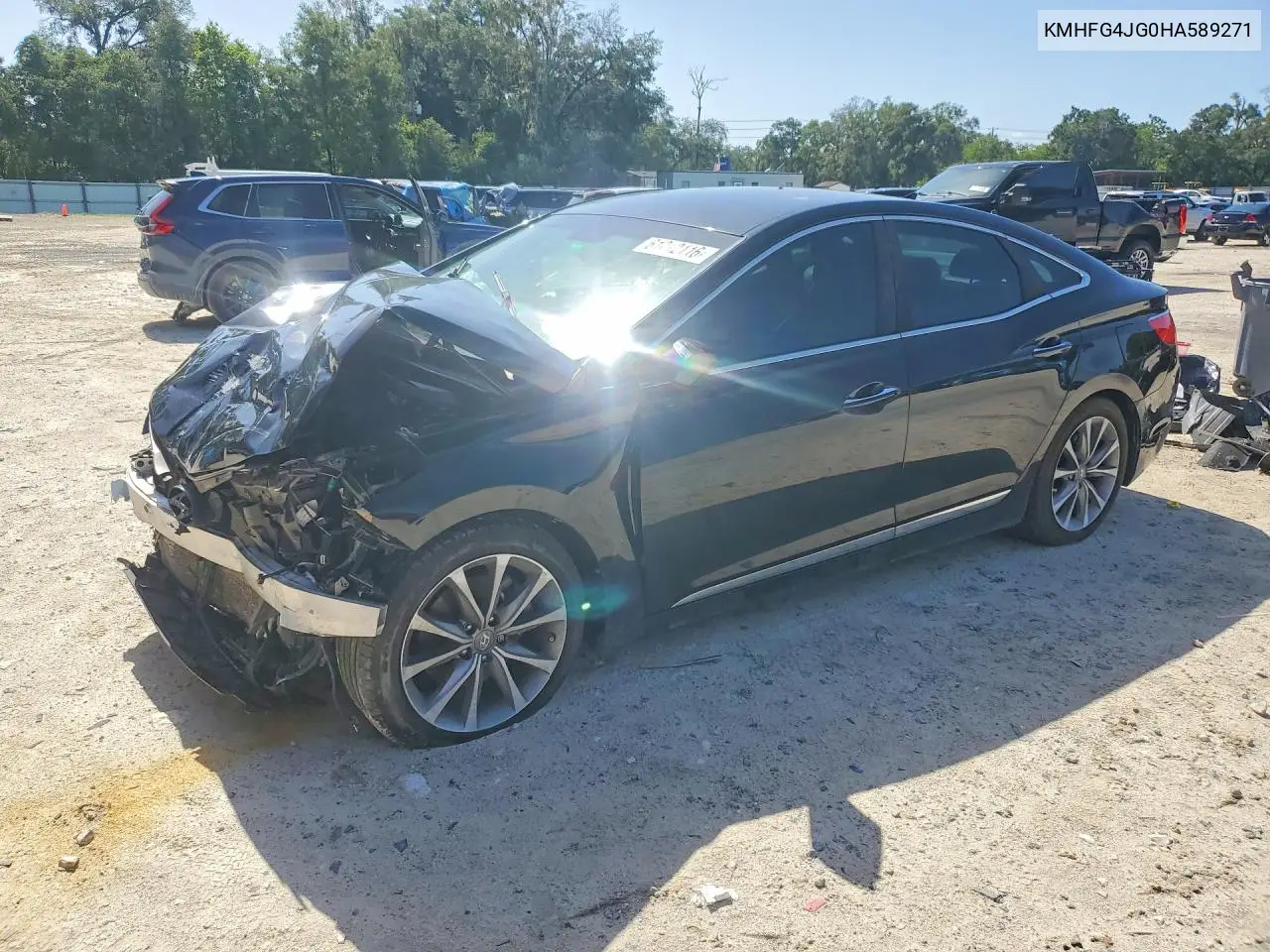 2017 Hyundai Azera Base VIN: KMHFG4JG0HA589271 Lot: 61012116