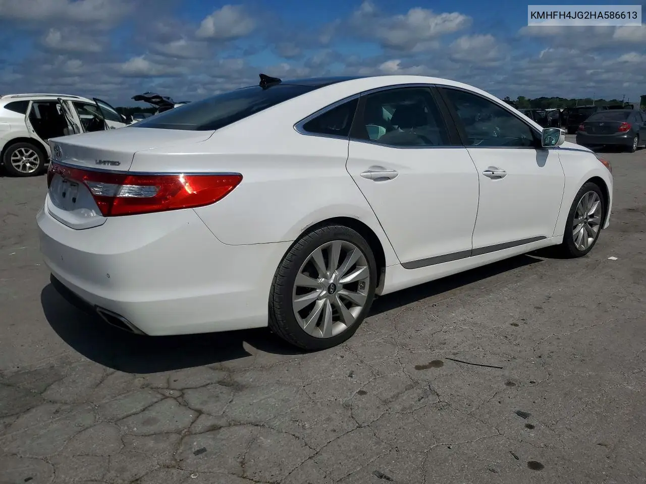 2017 Hyundai Azera Limited VIN: KMHFH4JG2HA586613 Lot: 61696646