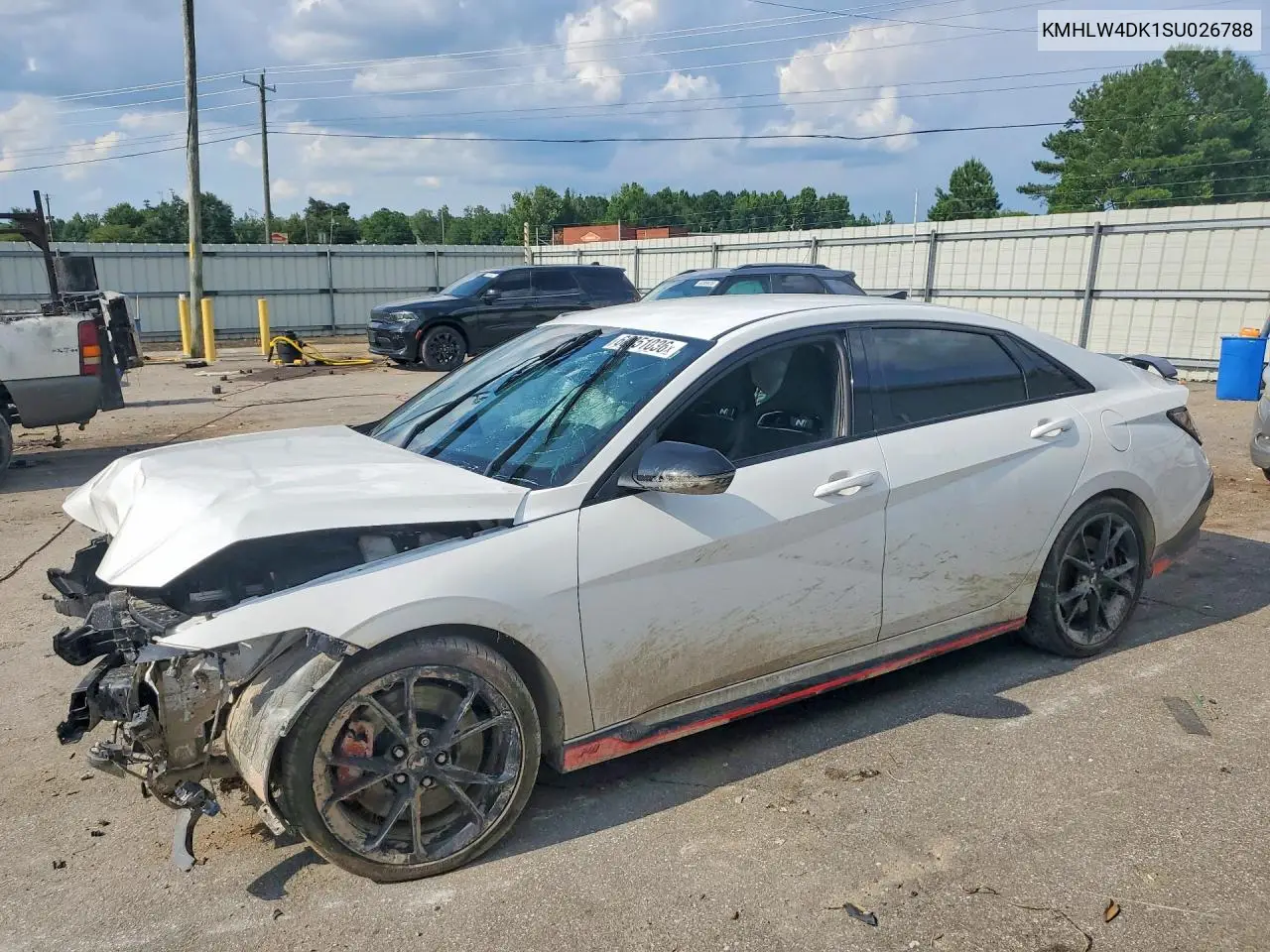 2025 Hyundai Elantra N Base VIN: KMHLW4DK1SU026788 Lot: 60051036