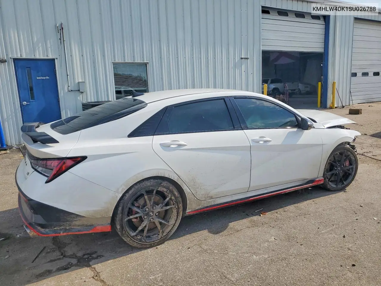 2025 Hyundai Elantra N Base VIN: KMHLW4DK1SU026788 Lot: 60051036