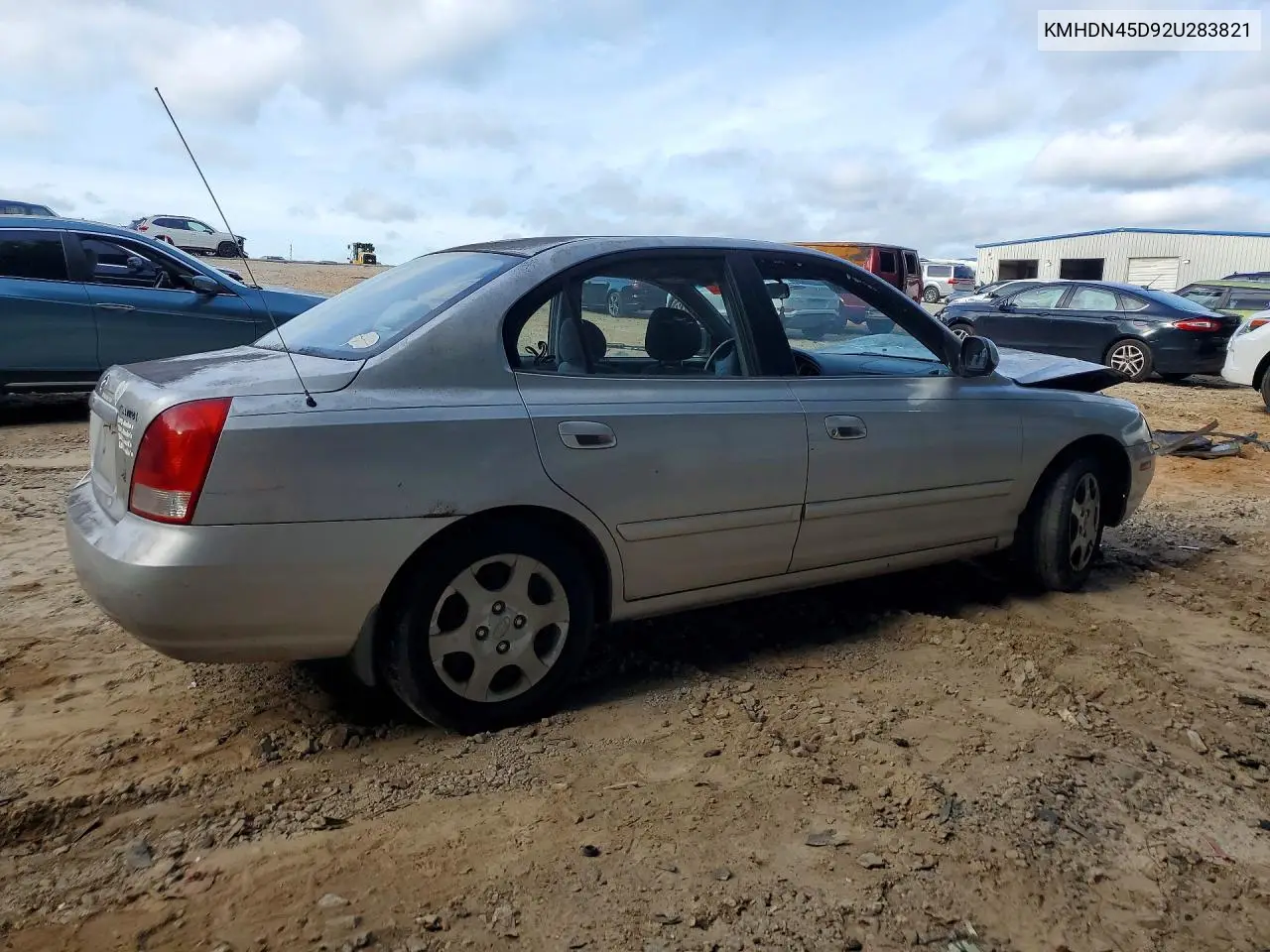 2002 Hyundai Elantra Gls VIN: KMHDN45D92U283821 Lot: 61544776