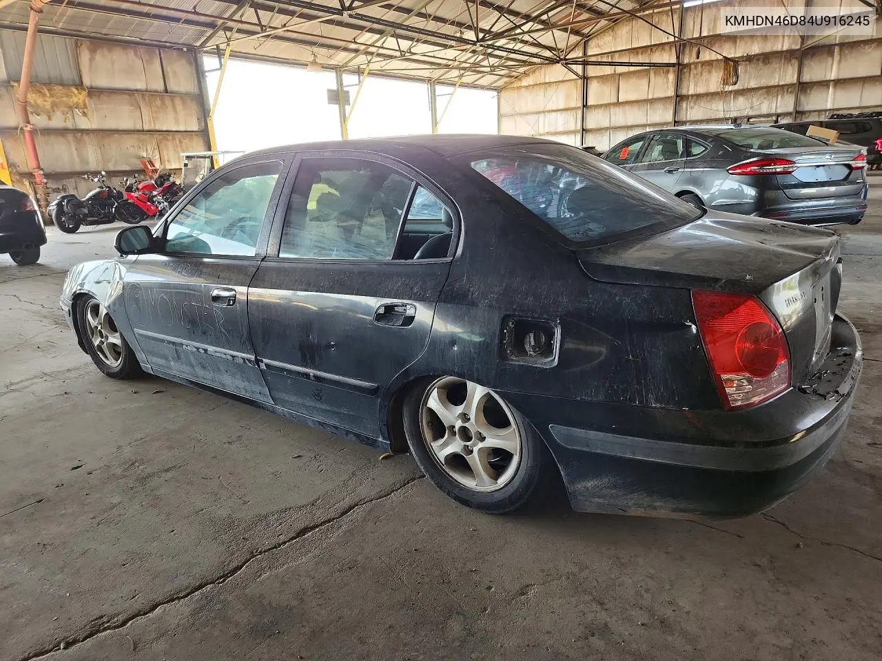 2004 Hyundai Elantra Gls VIN: KMHDN46D84U916245 Lot: 60387296