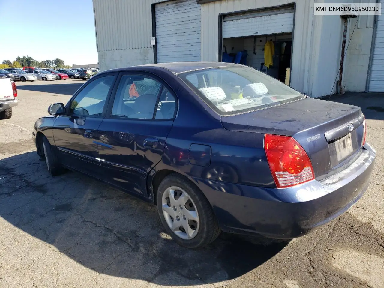 KMHDN46D95U950230 2005 Hyundai Elantra Gls