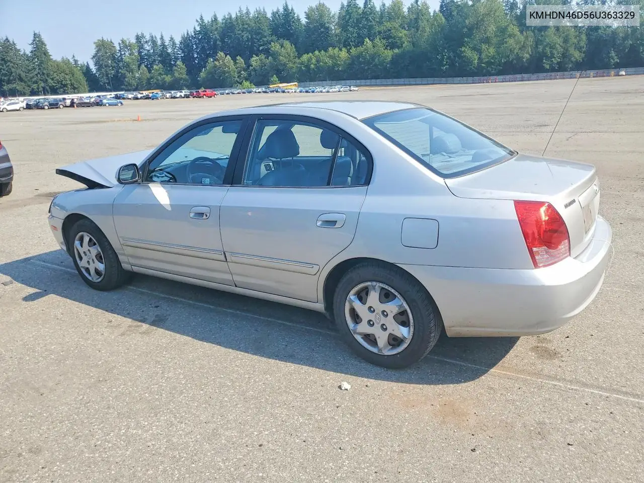 2006 Hyundai Elantra Gls VIN: KMHDN46D56U363329 Lot: 62146046