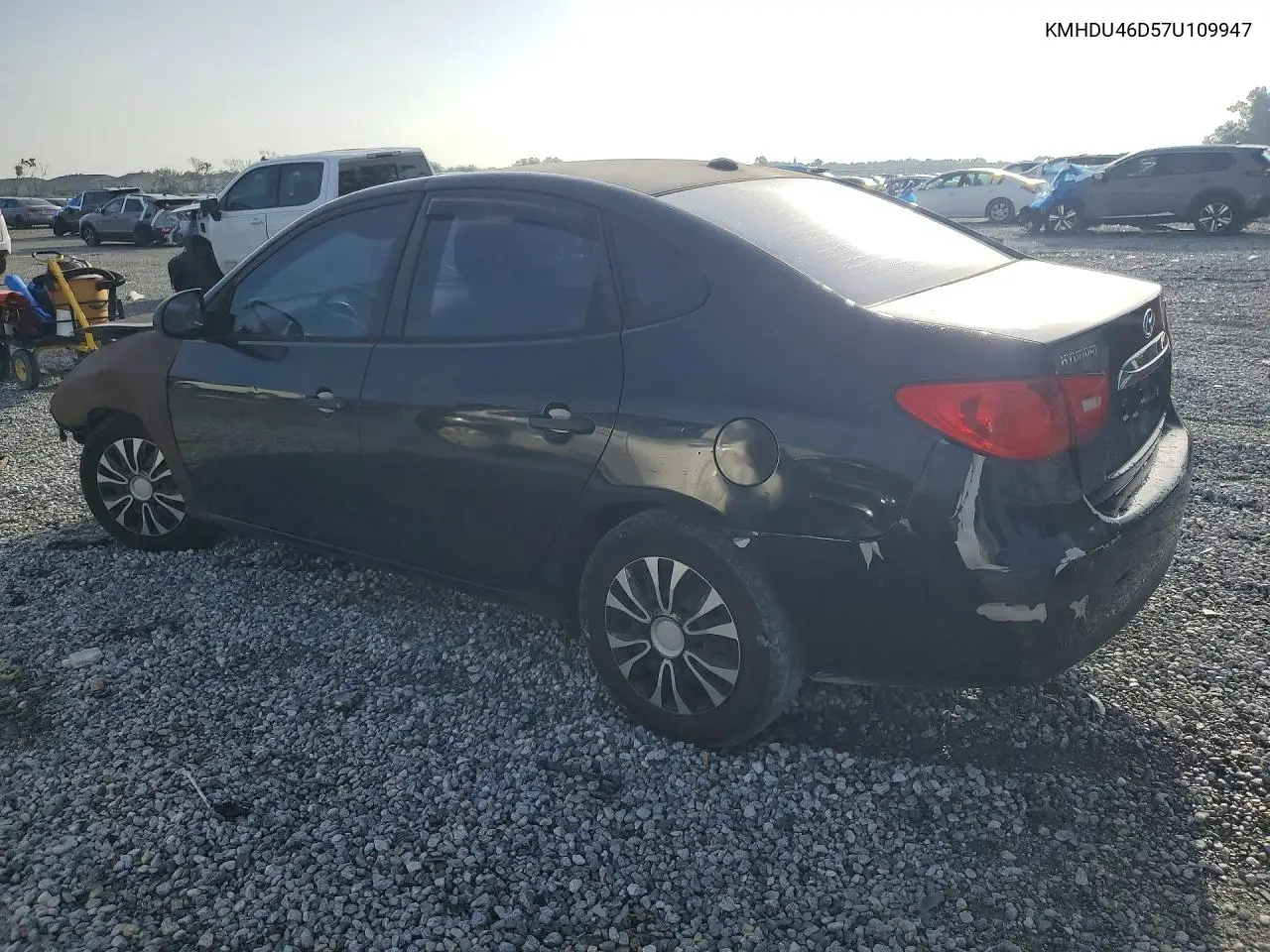 2007 Hyundai Elantra Gls VIN: KMHDU46D57U109947 Lot: 61802856