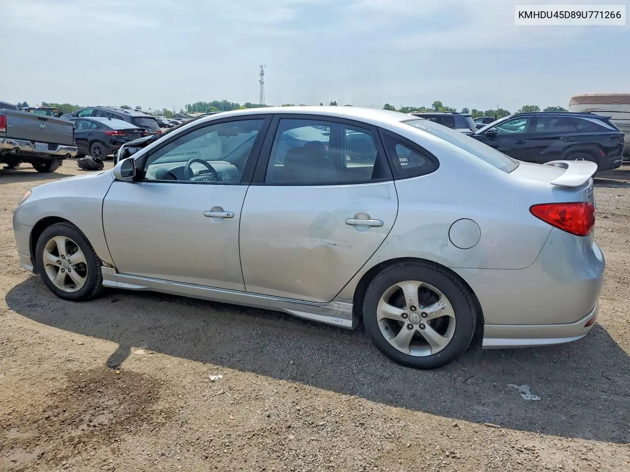 2009 Hyundai Elantra Gls VIN: KMHDU45D89U771266 Lot: 59551216