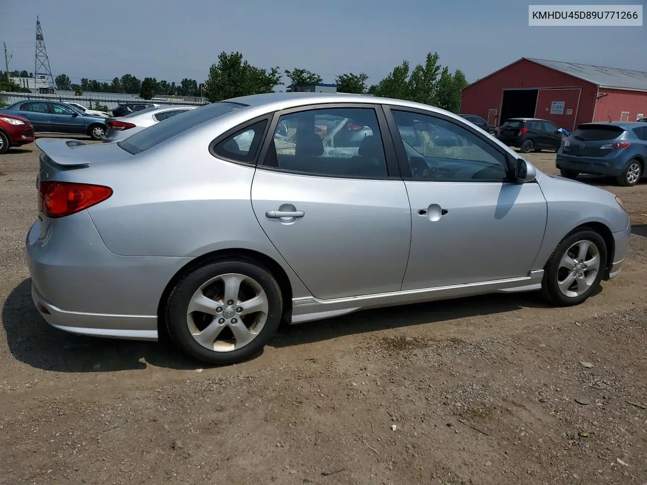 2009 Hyundai Elantra Gls VIN: KMHDU45D89U771266 Lot: 59551216