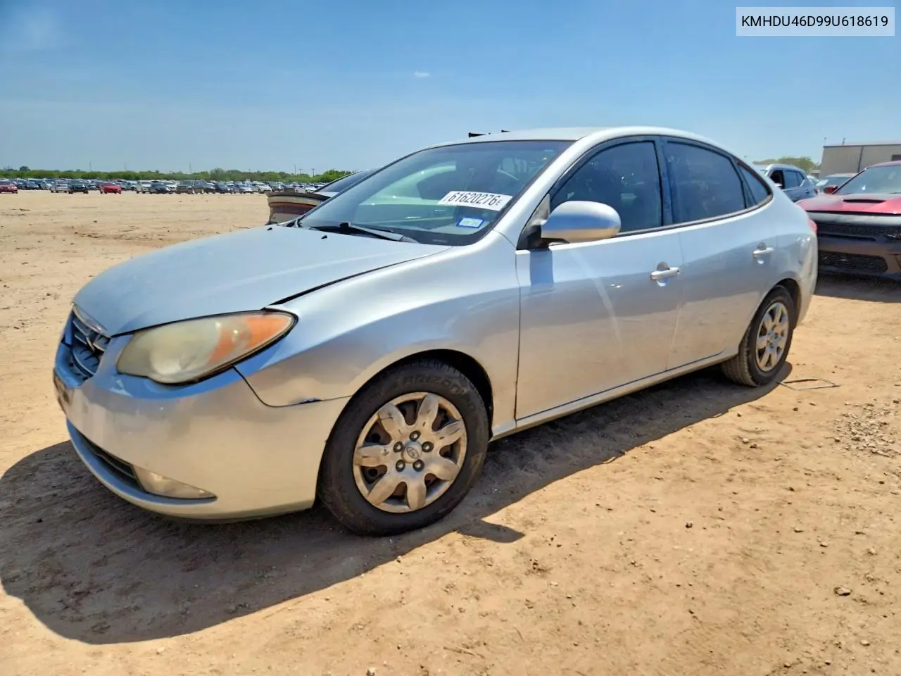 2009 Hyundai Elantra Gls VIN: KMHDU46D99U618619 Lot: 61620276