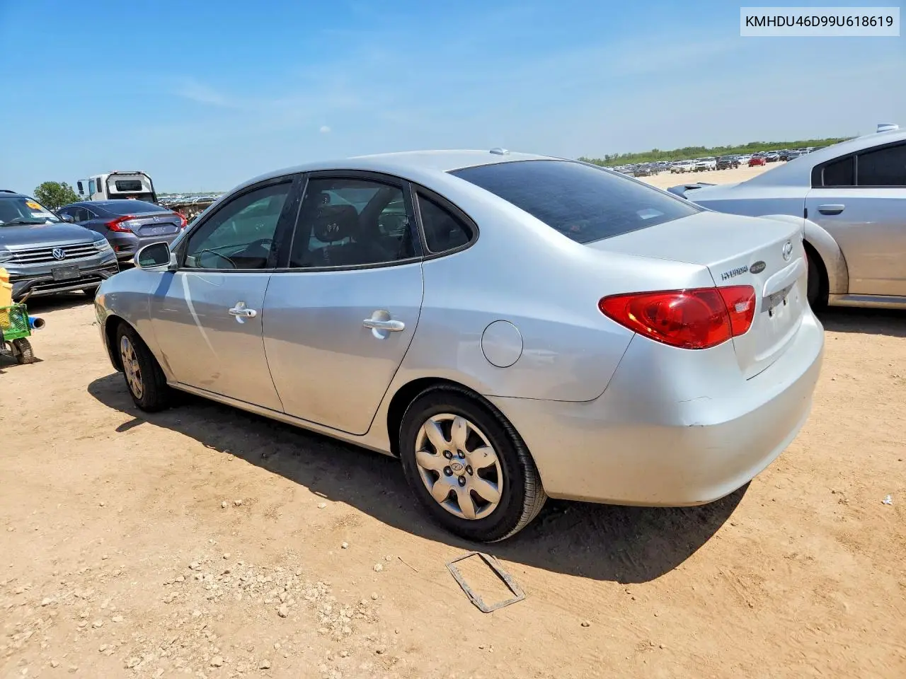 2009 Hyundai Elantra Gls VIN: KMHDU46D99U618619 Lot: 61620276