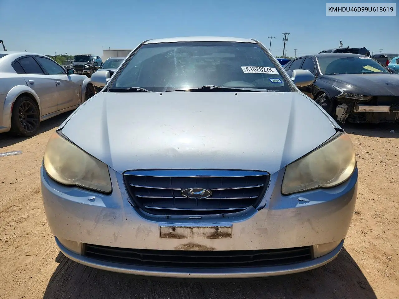 2009 Hyundai Elantra Gls VIN: KMHDU46D99U618619 Lot: 61620276