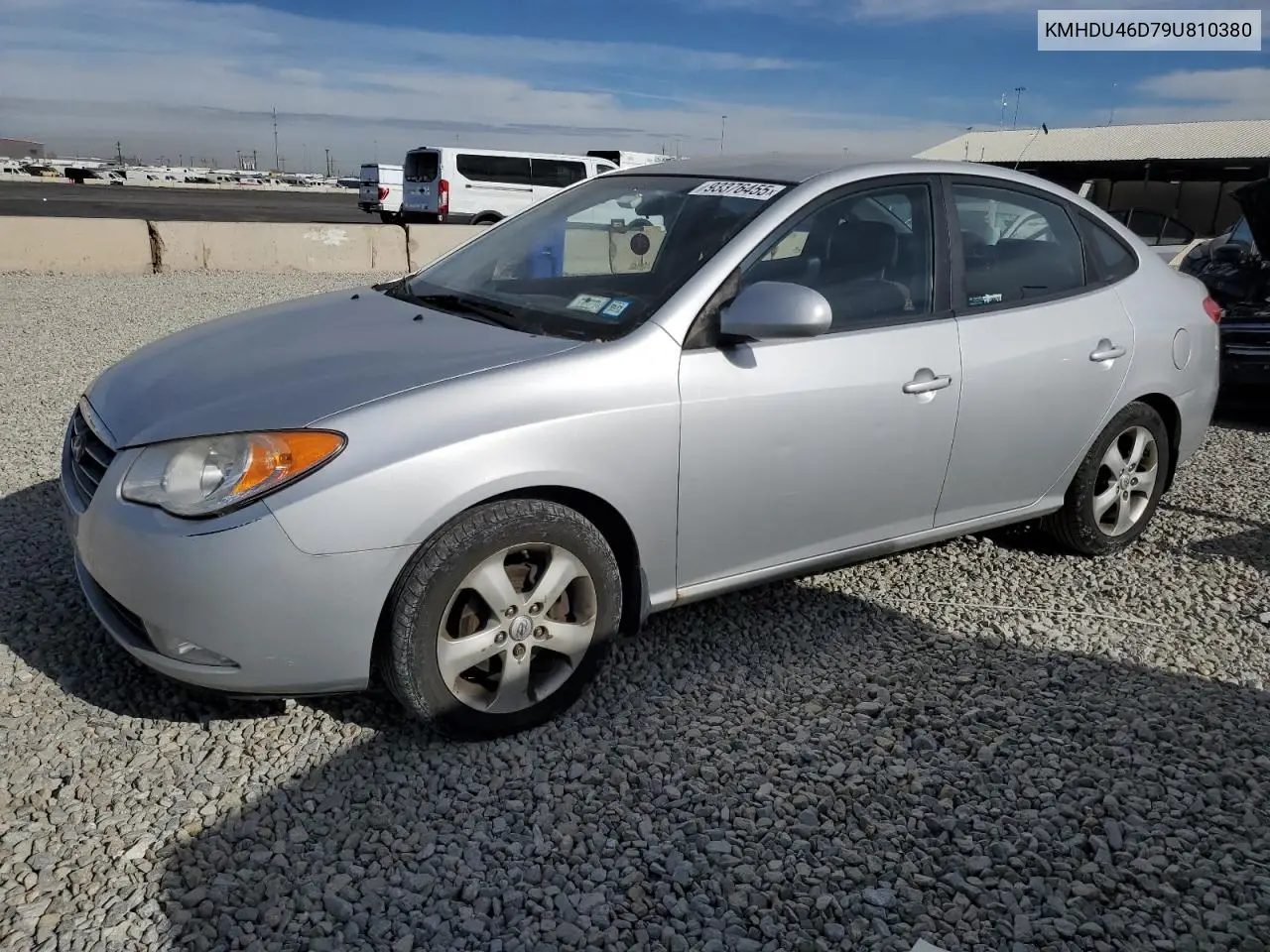 KMHDU46D79U810380 2009 Hyundai Elantra Se