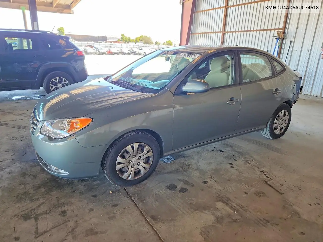 2010 Hyundai Elantra Gls VIN: KMHDU4AD5AU074518 Lot: 61639676