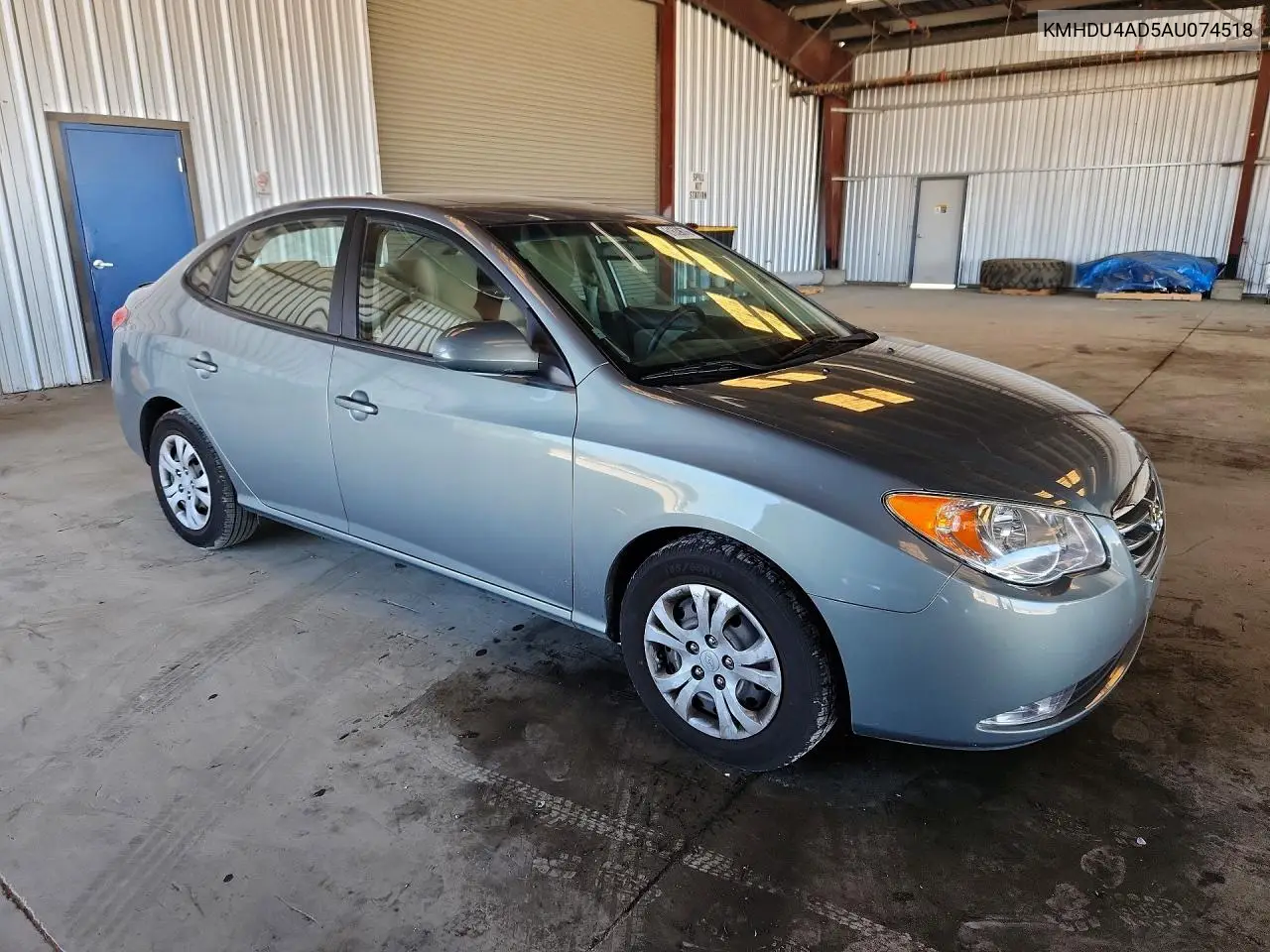 2010 Hyundai Elantra Gls VIN: KMHDU4AD5AU074518 Lot: 61639676