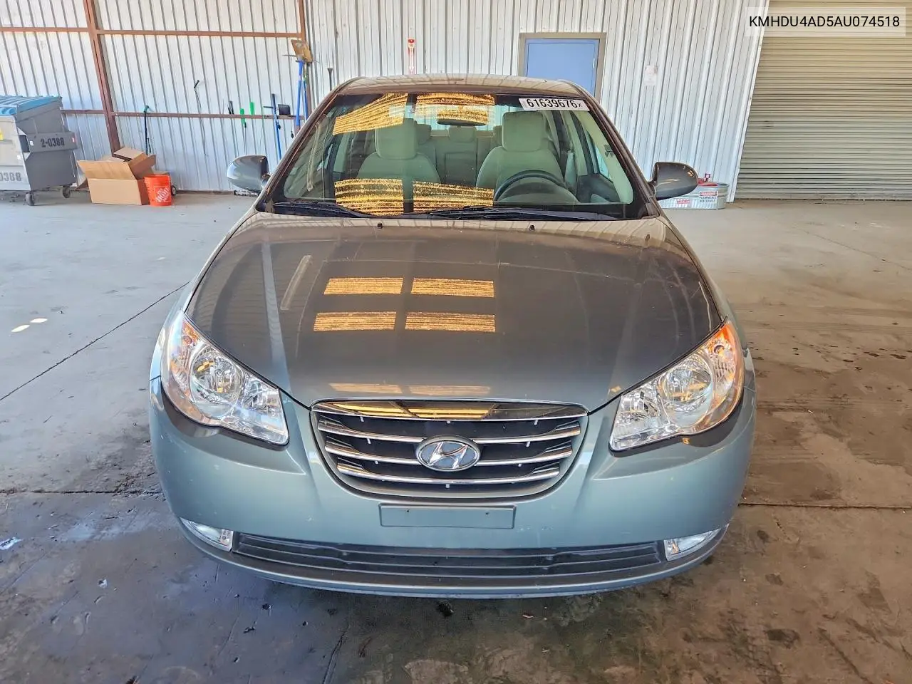 2010 Hyundai Elantra Gls VIN: KMHDU4AD5AU074518 Lot: 61639676
