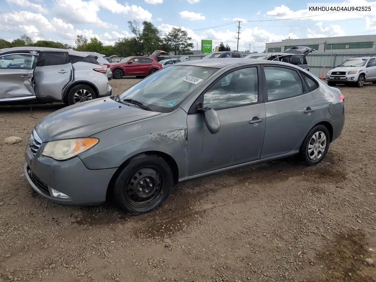 KMHDU4AD4AU942525 2010 Hyundai Elantra Gls