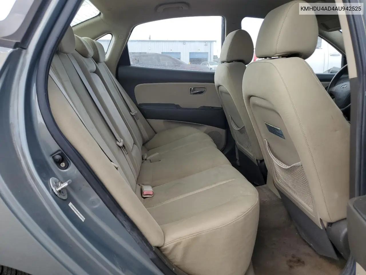 KMHDU4AD4AU942525 2010 Hyundai Elantra Gls