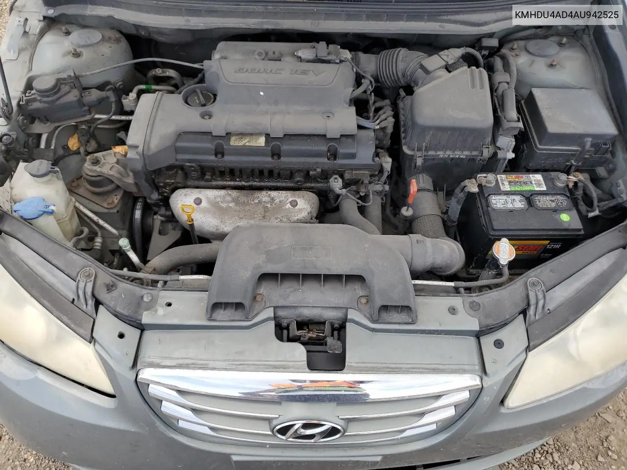 KMHDU4AD4AU942525 2010 Hyundai Elantra Gls