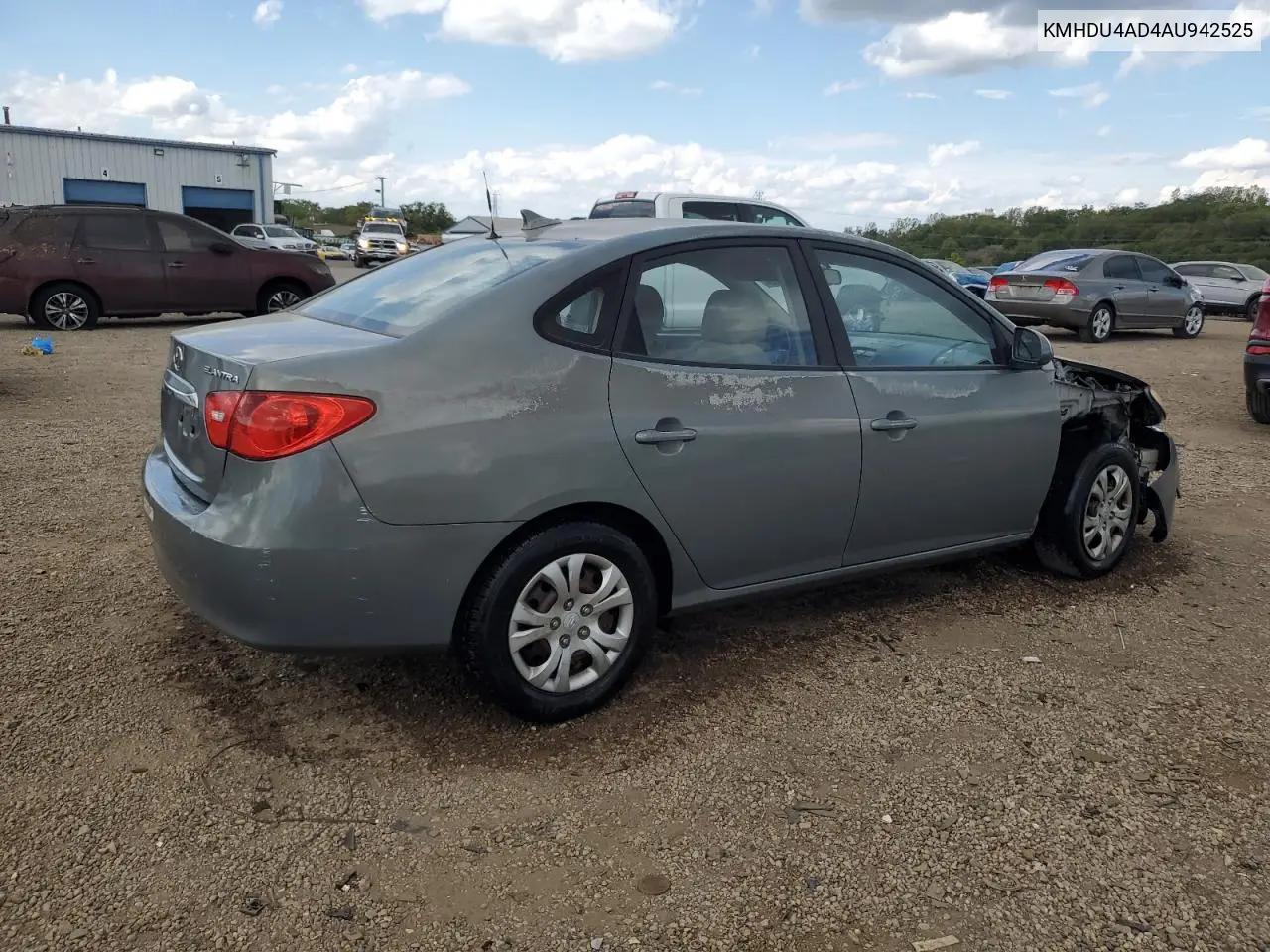 KMHDU4AD4AU942525 2010 Hyundai Elantra Gls