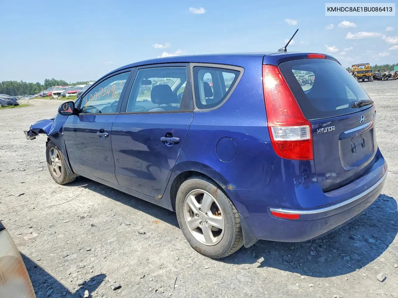 2011 Hyundai Elantra Touring Gls VIN: KMHDC8AE1BU086413 Lot: 60025496