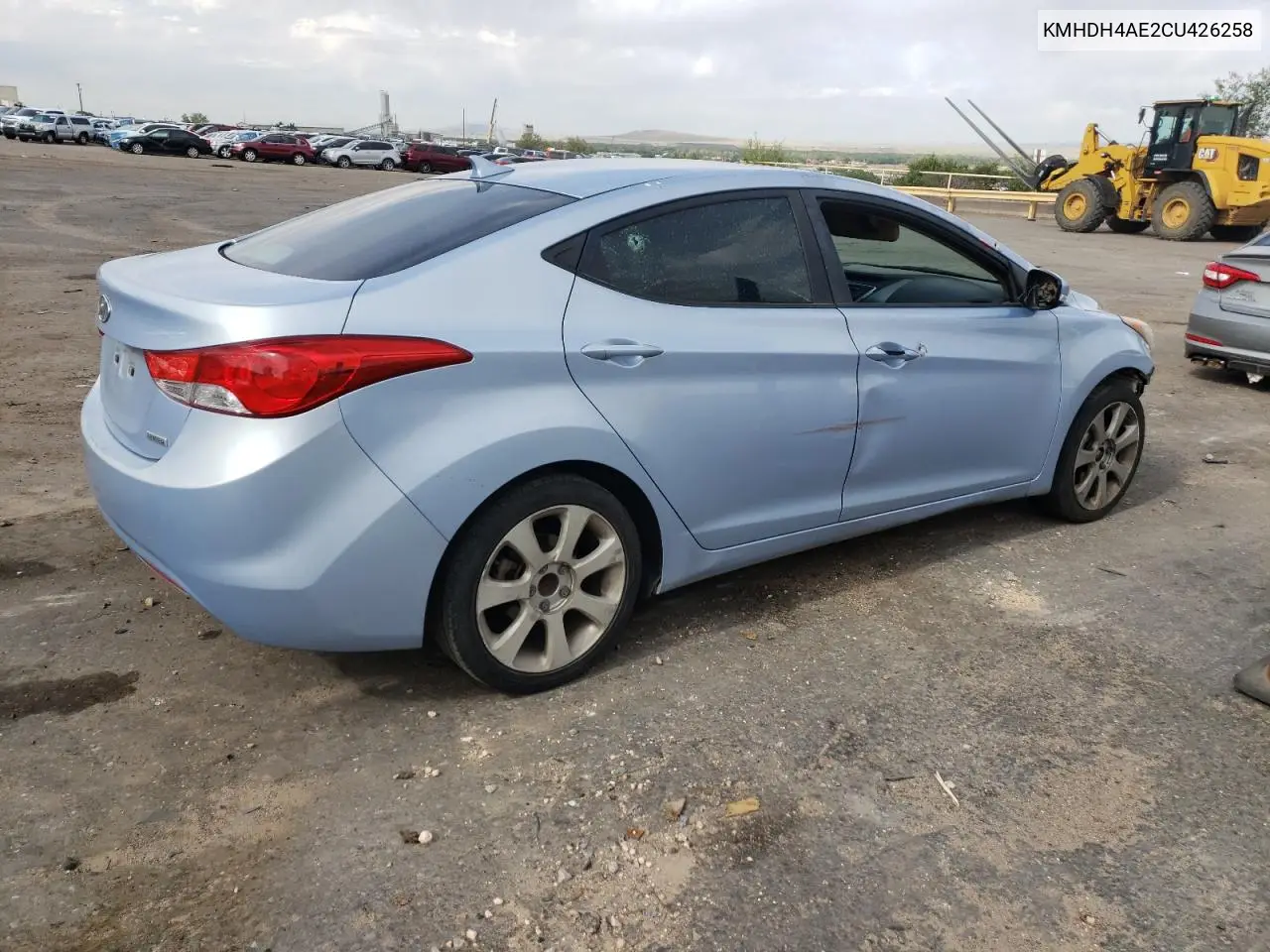 2012 Hyundai Elantra Gls VIN: KMHDH4AE2CU426258 Lot: 60500125
