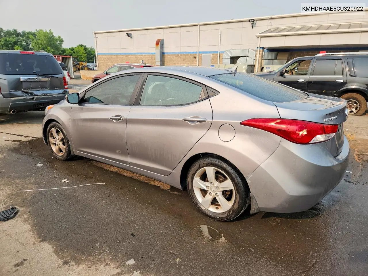 2012 Hyundai Elantra Gls VIN: KMHDH4AE5CU320922 Lot: 60950526