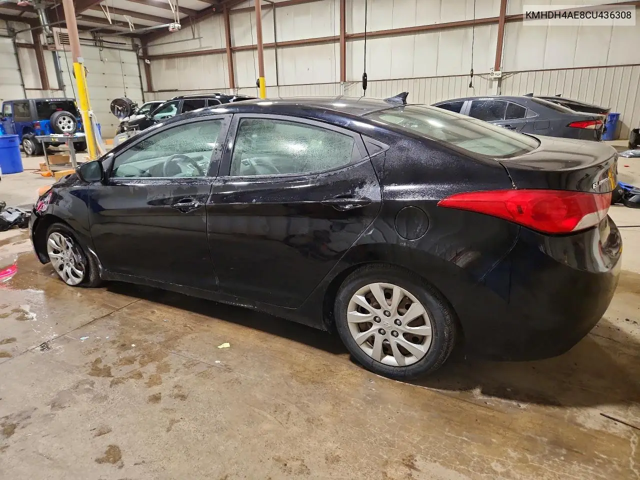 2012 Hyundai Elantra Gls VIN: KMHDH4AE8CU436308 Lot: 61176556