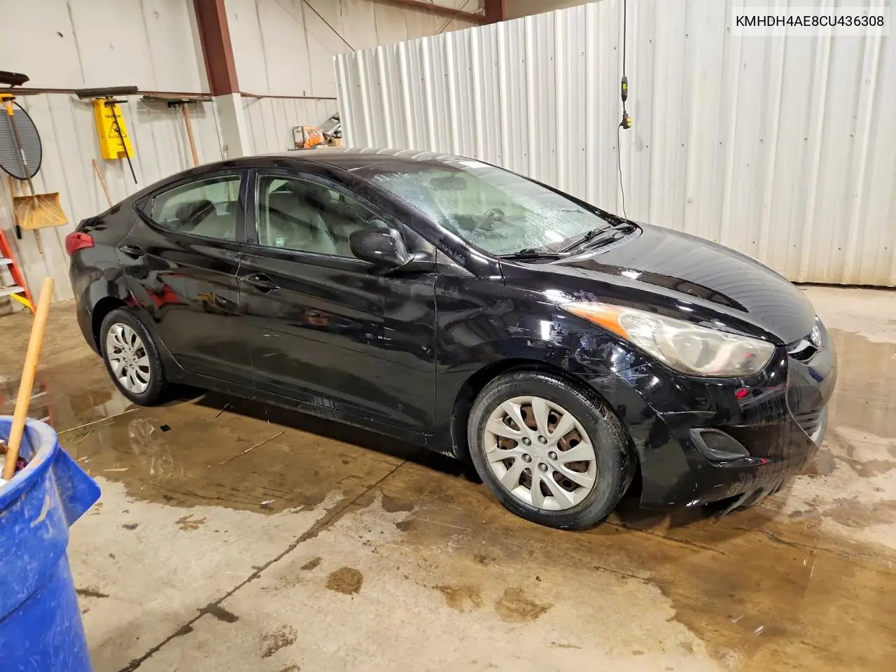2012 Hyundai Elantra Gls VIN: KMHDH4AE8CU436308 Lot: 61176556