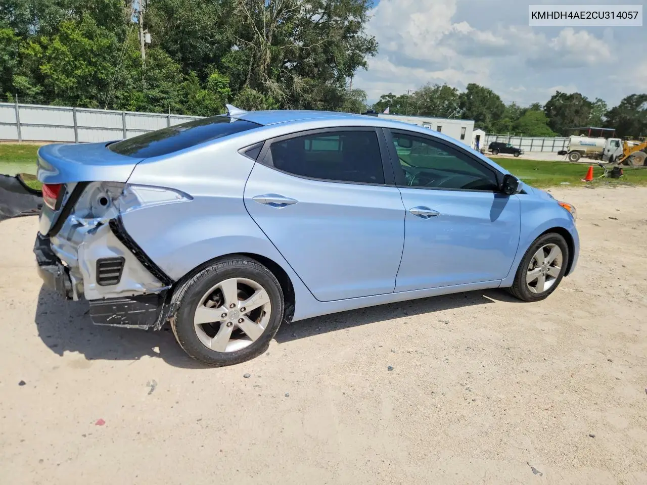 2012 Hyundai Elantra Gls VIN: KMHDH4AE2CU314057 Lot: 61734866