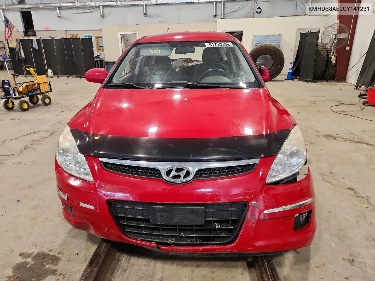2012 Hyundai Elantra VIN: KMHDB8AE2CY141231 Lot: 61750366
