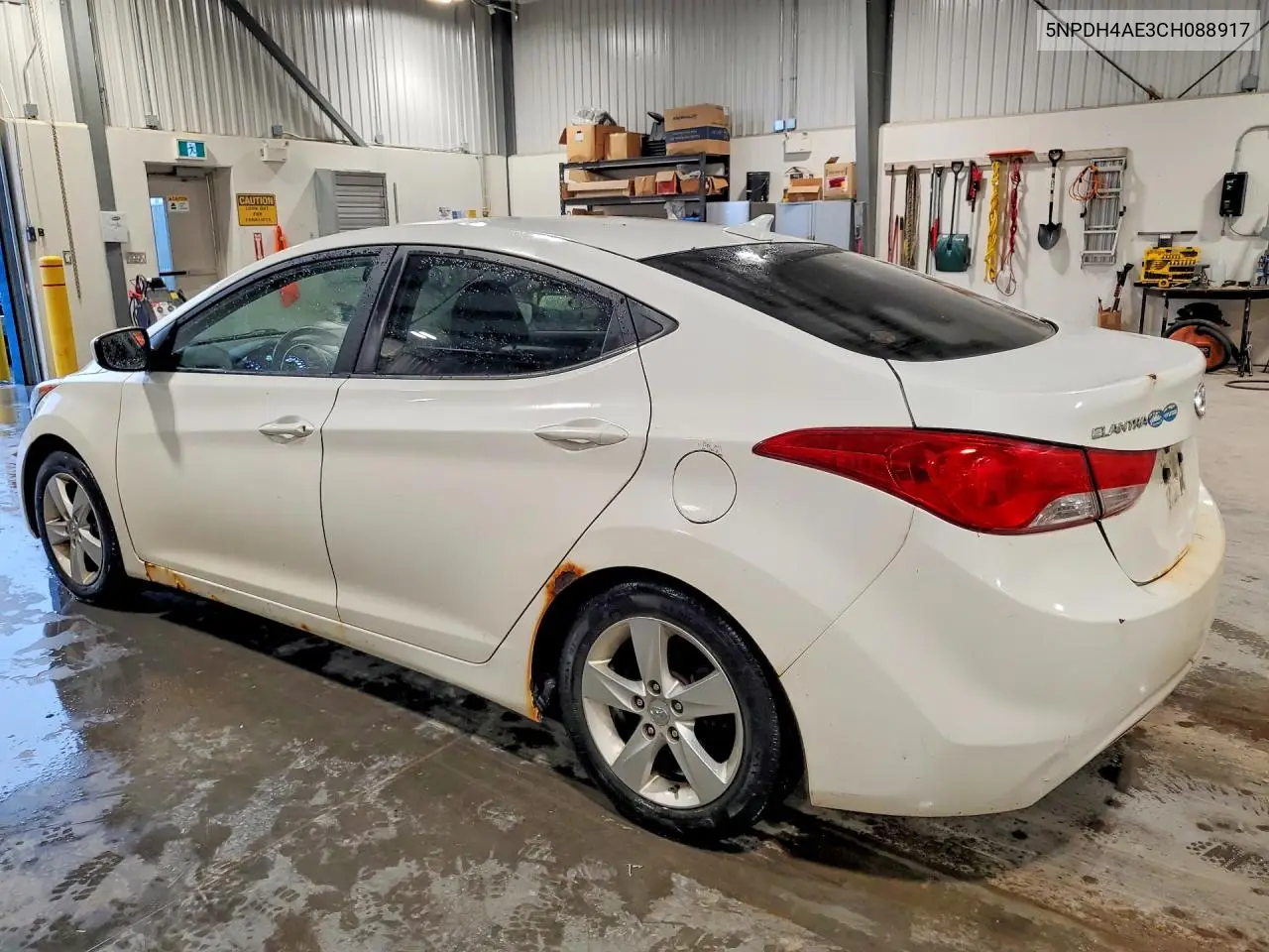 2012 Hyundai Elantra Gls VIN: 5NPDH4AE3CH088917 Lot: 62244976