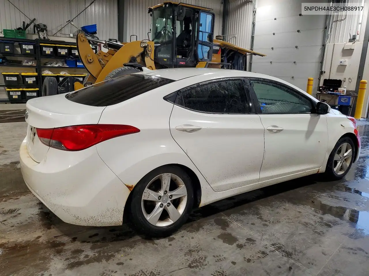 2012 Hyundai Elantra Gls VIN: 5NPDH4AE3CH088917 Lot: 62244976