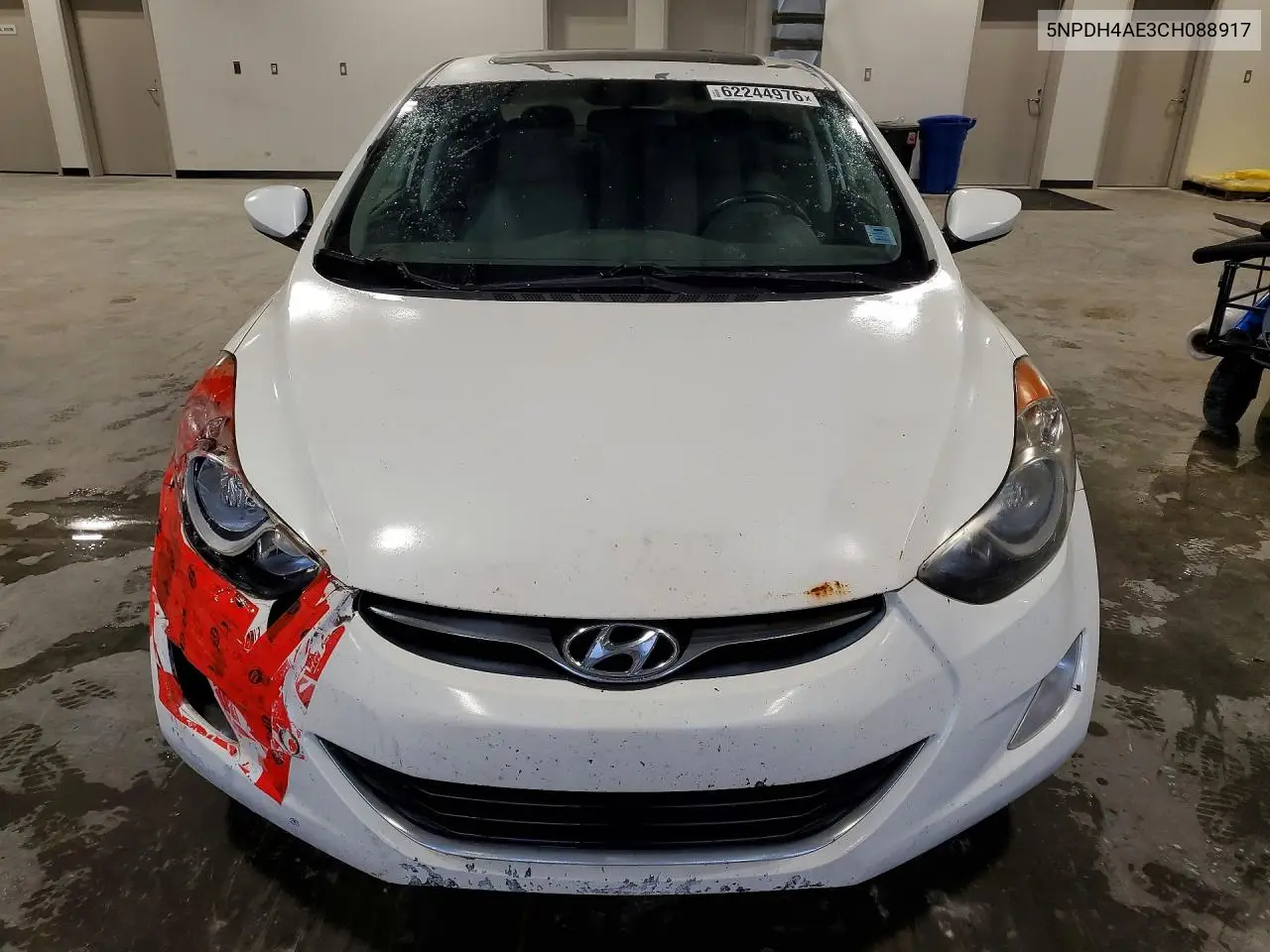 2012 Hyundai Elantra Gls VIN: 5NPDH4AE3CH088917 Lot: 62244976
