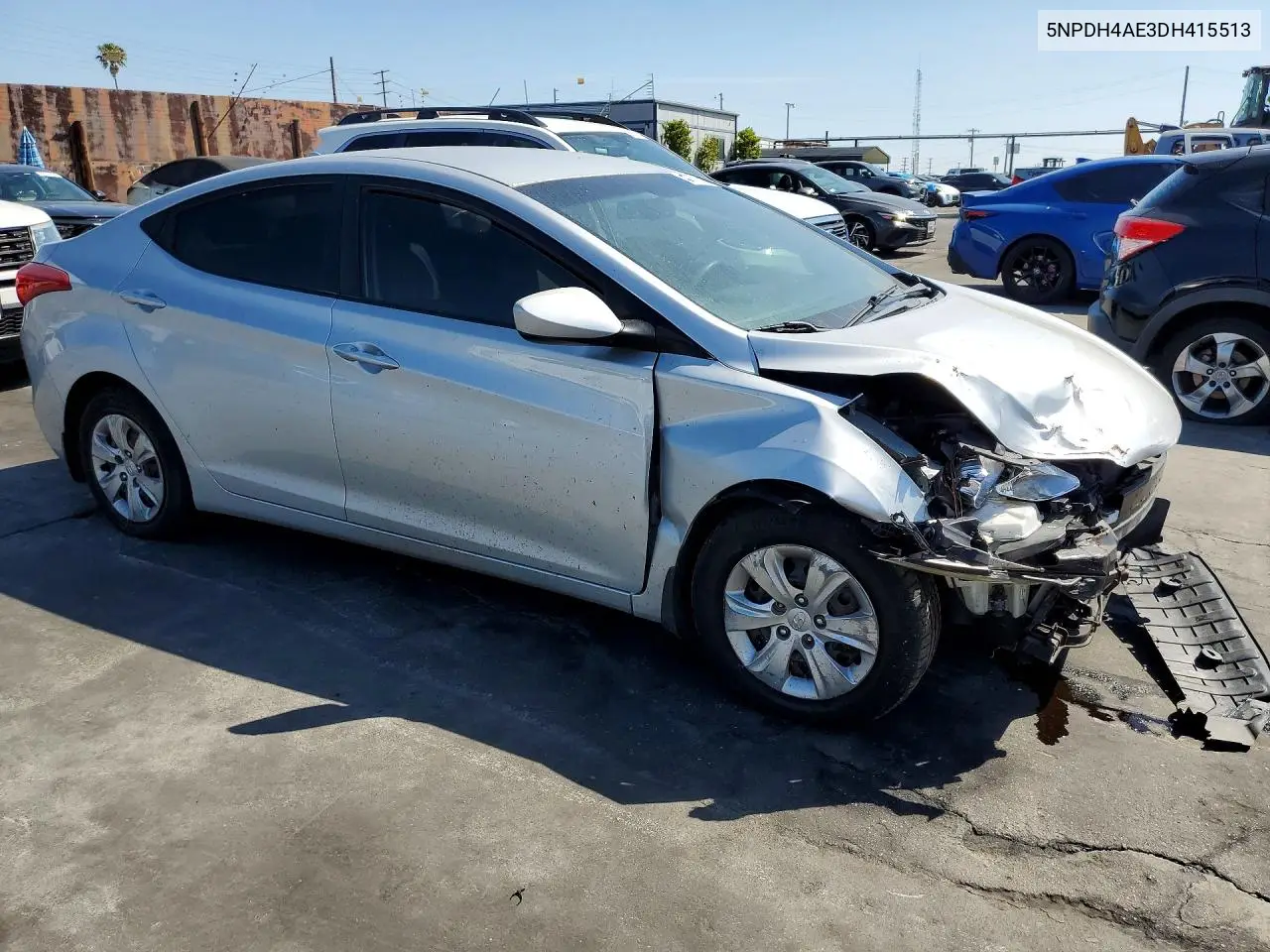 5NPDH4AE3DH415513 2013 Hyundai Elantra Gls