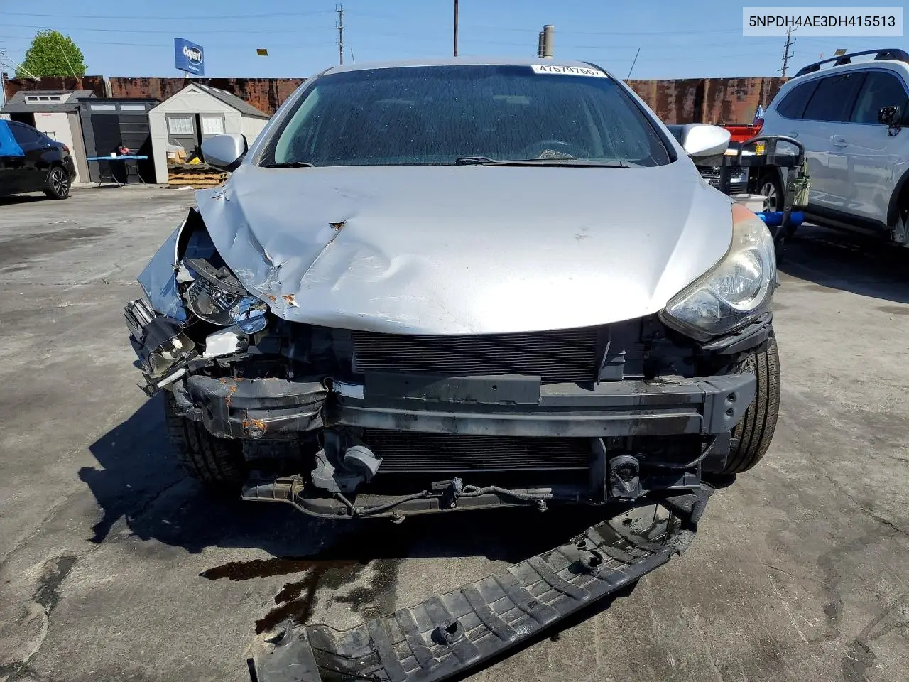 5NPDH4AE3DH415513 2013 Hyundai Elantra Gls
