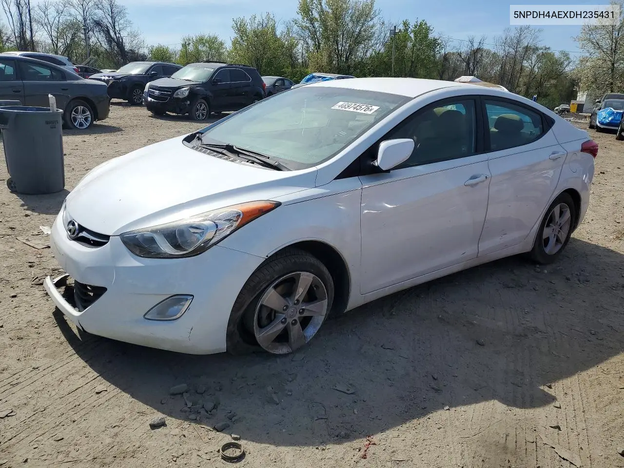 5NPDH4AEXDH235431 2013 Hyundai Elantra Gls