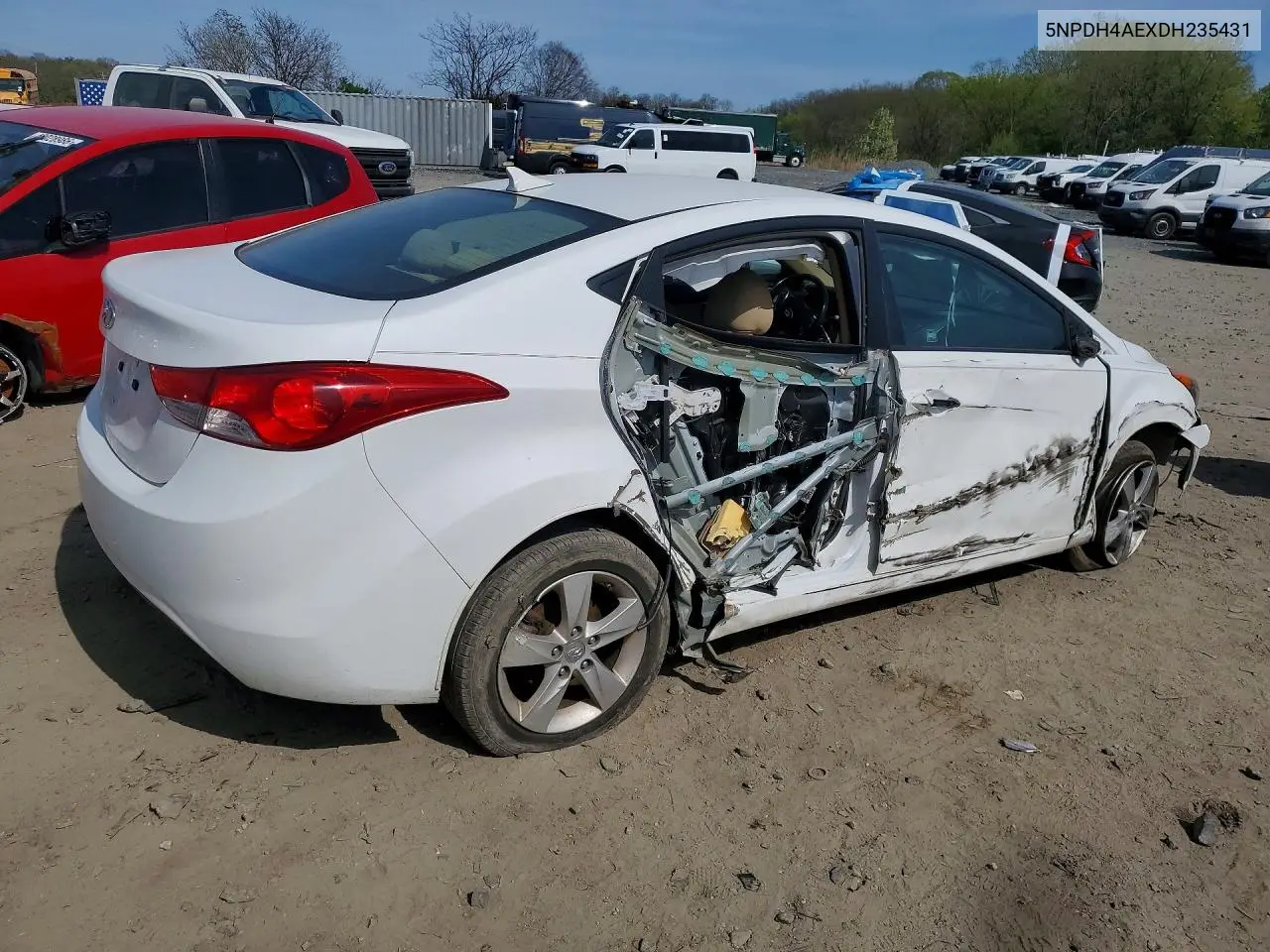 5NPDH4AEXDH235431 2013 Hyundai Elantra Gls