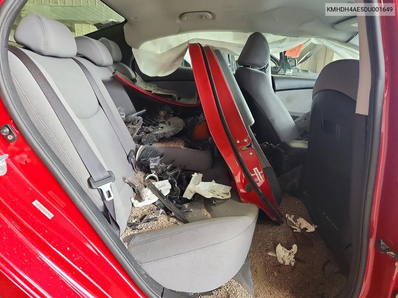 2013 Hyundai Elantra Gls VIN: KMHDH4AE5DU001649 Lot: 55136686