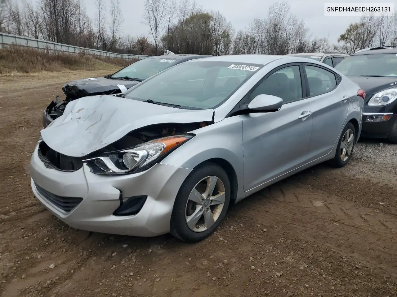 5NPDH4AE6DH263131 2013 Hyundai Elantra Gls