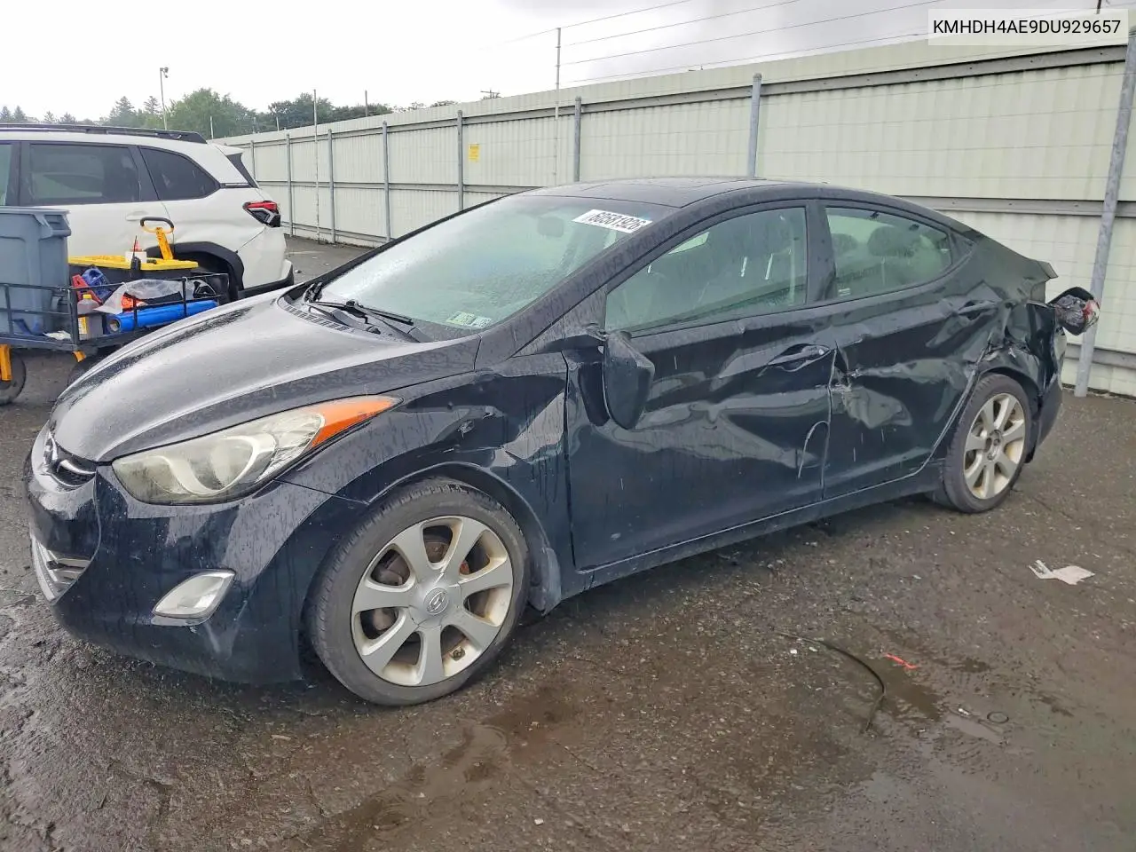 2013 Hyundai Elantra Limited VIN: KMHDH4AE9DU929657 Lot: 60581926