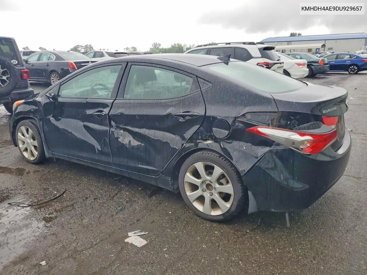 2013 Hyundai Elantra Limited VIN: KMHDH4AE9DU929657 Lot: 60581926