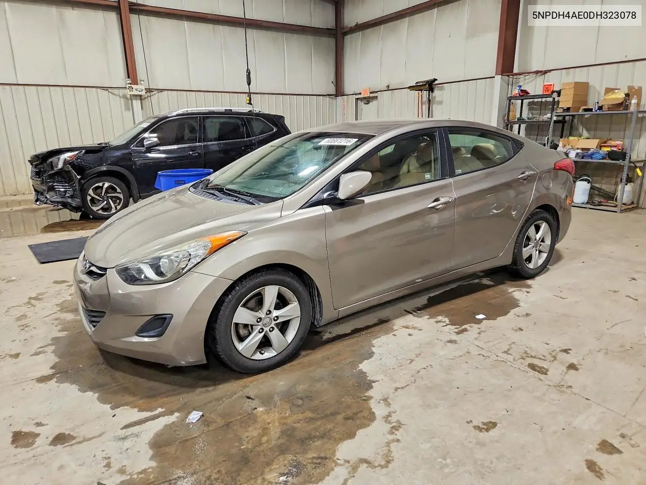 2013 Hyundai Elantra Gls VIN: 5NPDH4AE0DH323078 Lot: 60661216