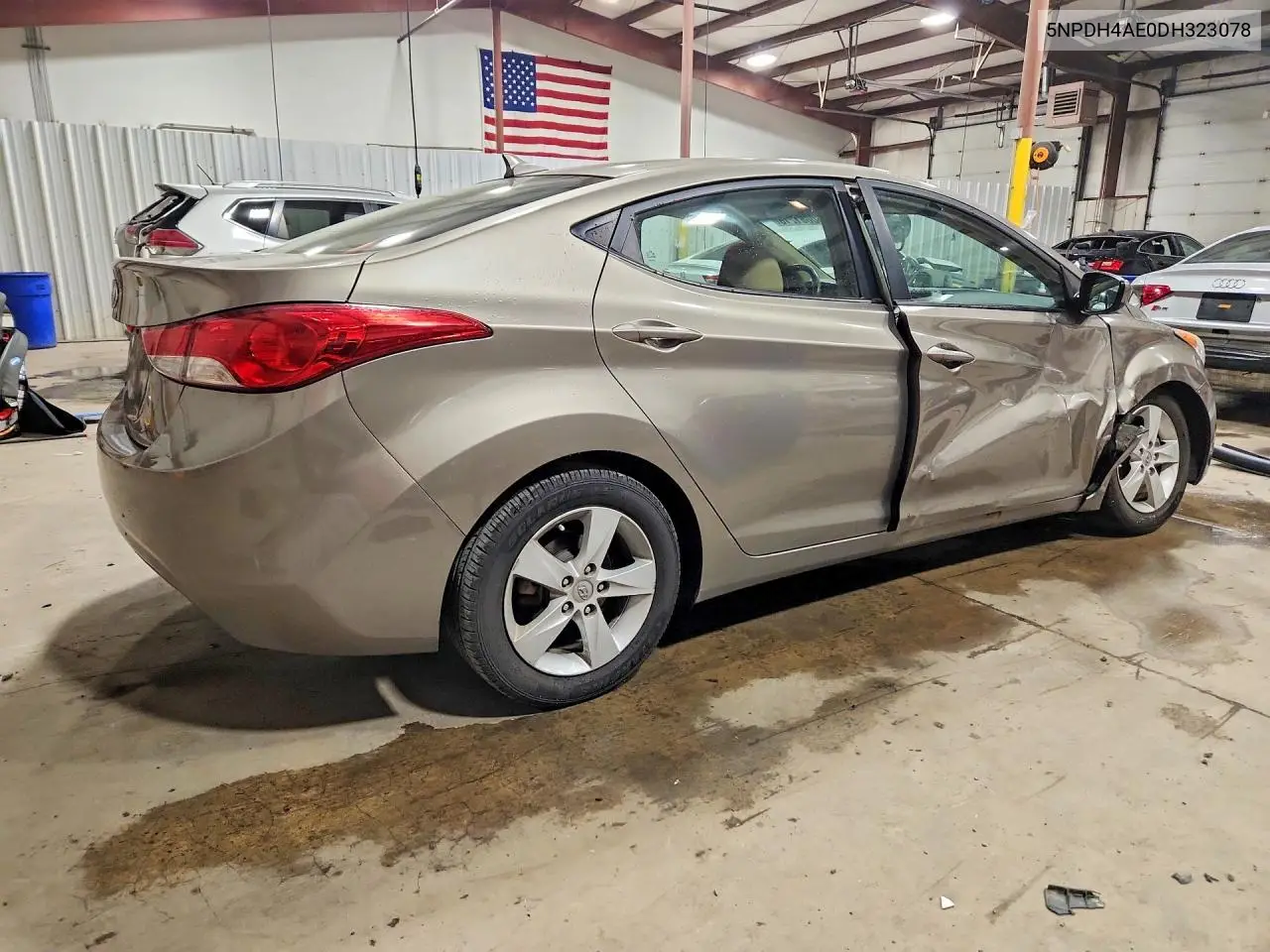 2013 Hyundai Elantra Gls VIN: 5NPDH4AE0DH323078 Lot: 60661216