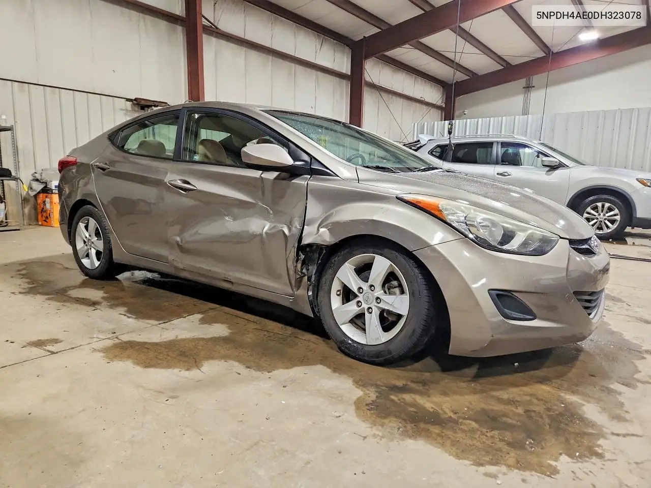2013 Hyundai Elantra Gls VIN: 5NPDH4AE0DH323078 Lot: 60661216