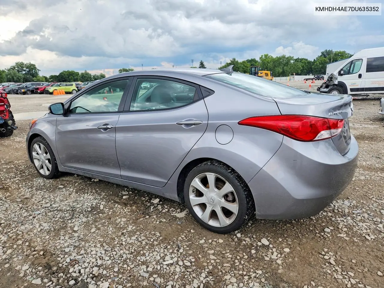 2013 Hyundai Elantra Limited VIN: KMHDH4AE7DU635352 Lot: 61124646