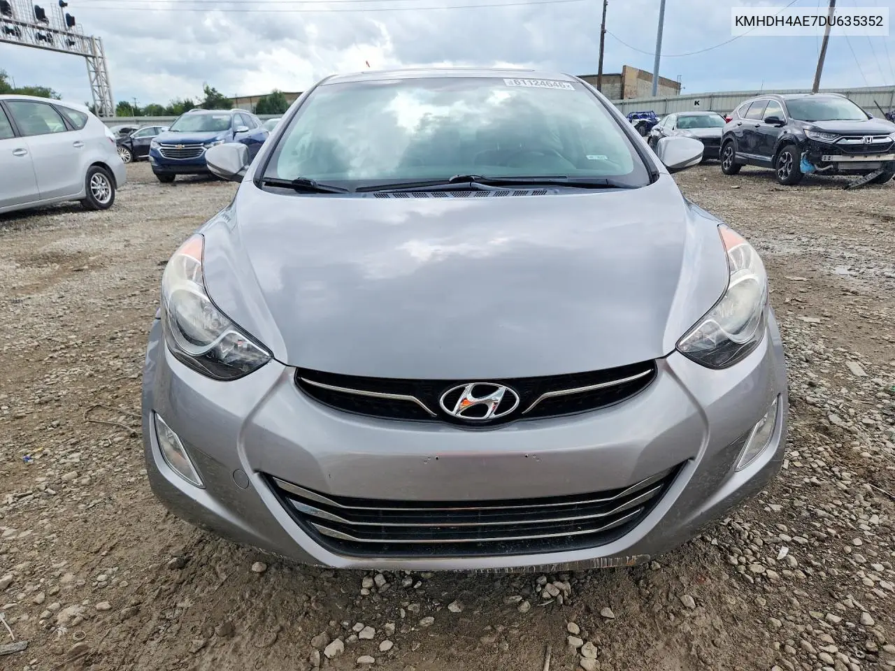 2013 Hyundai Elantra Limited VIN: KMHDH4AE7DU635352 Lot: 61124646