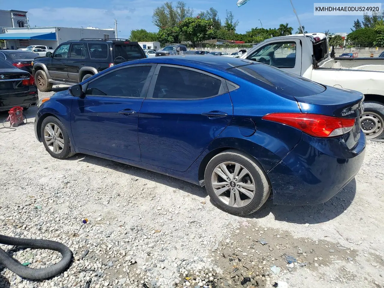 2013 Hyundai Elantra Gls VIN: KMHDH4AE0DU524920 Lot: 61245476
