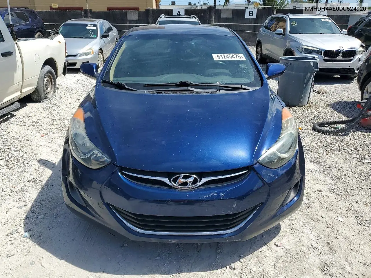 2013 Hyundai Elantra Gls VIN: KMHDH4AE0DU524920 Lot: 61245476