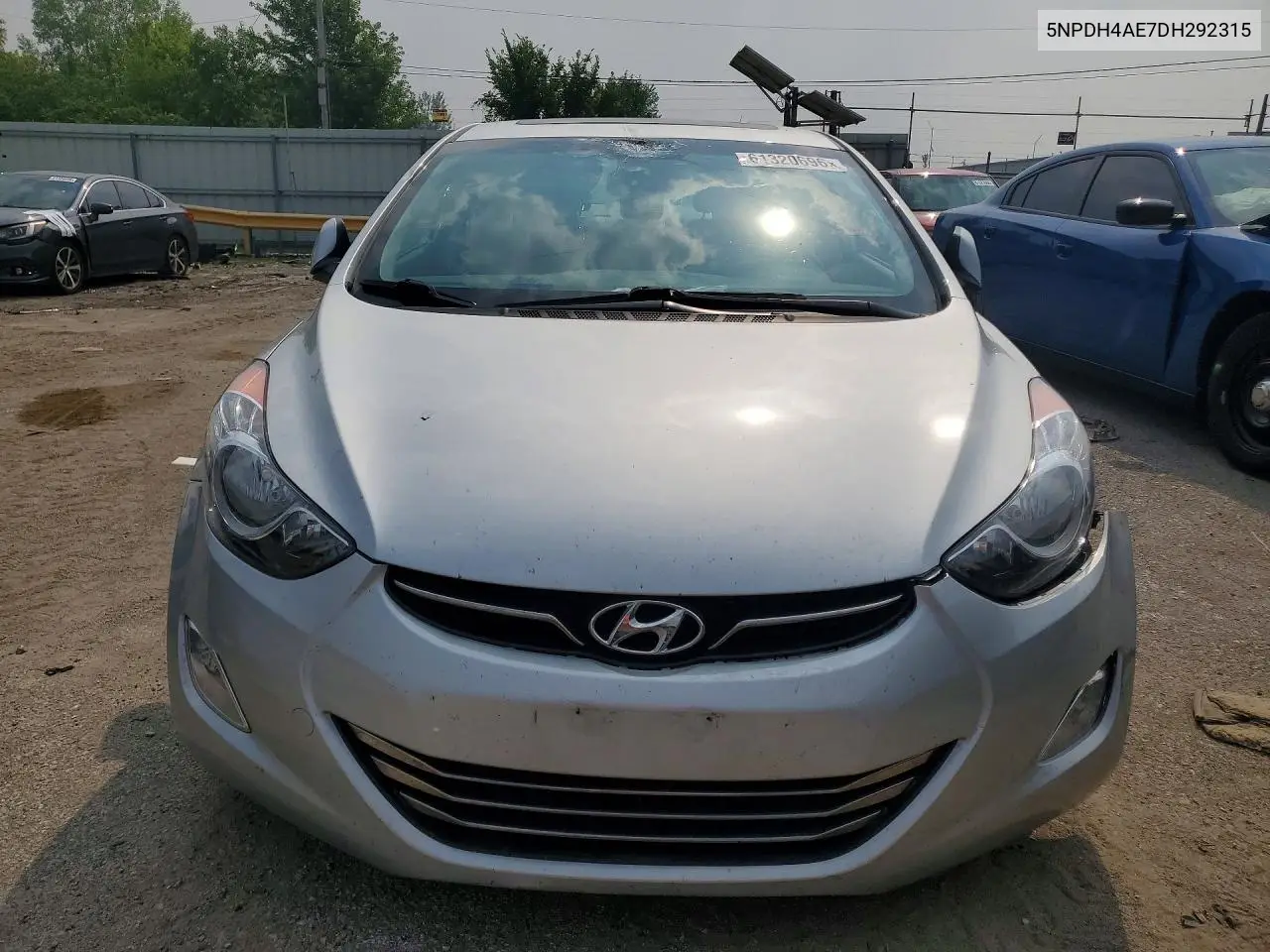 2013 Hyundai Elantra Limited VIN: 5NPDH4AE7DH292315 Lot: 61320696