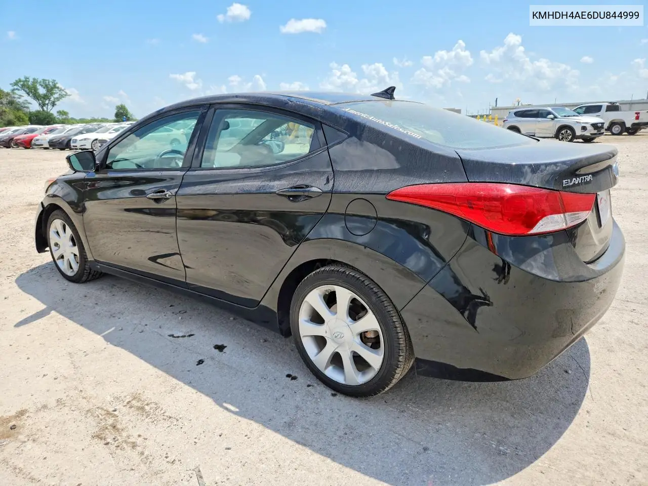 2013 Hyundai Elantra Limited VIN: KMHDH4AE6DU844999 Lot: 61329886