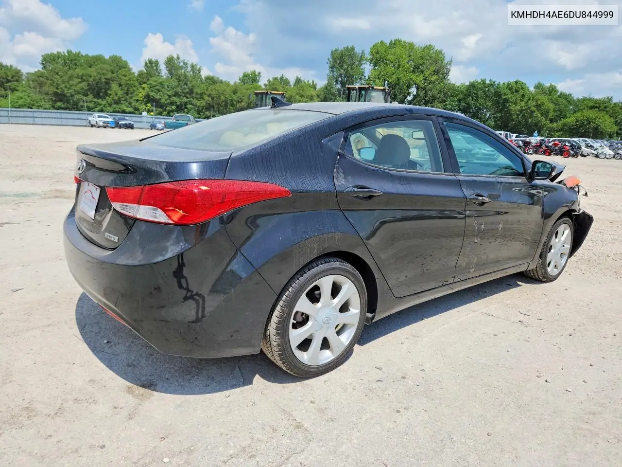 2013 Hyundai Elantra Limited VIN: KMHDH4AE6DU844999 Lot: 61329886